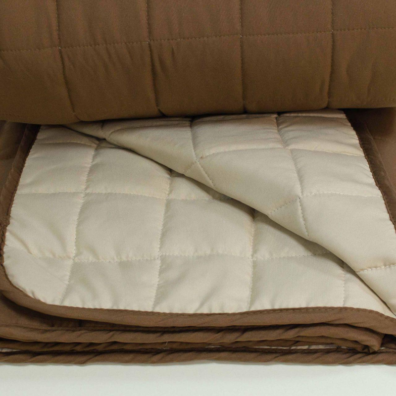 Покривало “Дує“ шоколадно-ванільне 240*210, покривало, мікрофібра