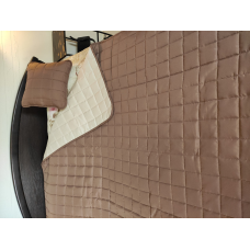 Покривало “Дує“ капучино 240*210 см, покривало, мікрофібра