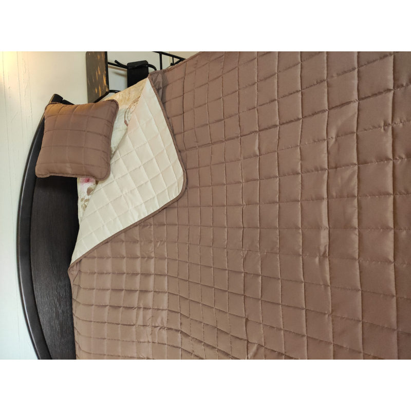 Покривало “Дує“ капучино 240*210 см, покривало, мікрофібра Покривало “Дує“ капучино 240*210 см, покривало, мікрофібра