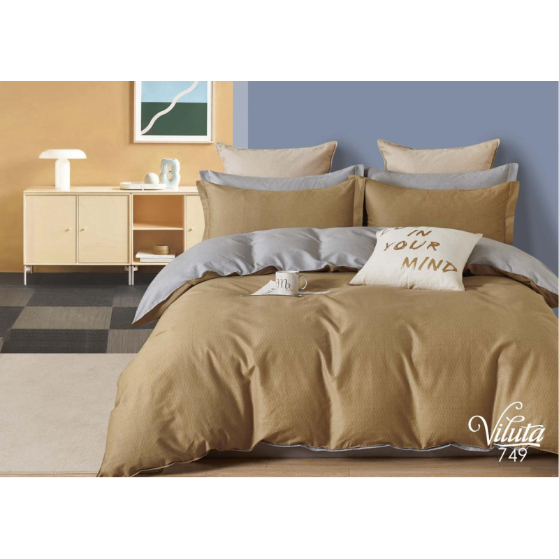 Комплект постільної білизни сатин твіл 749